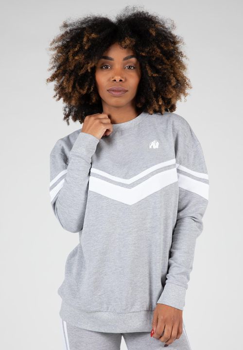 Hailey Oversized Sweatshirt - Gray Melange