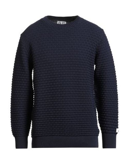 Man Sweater Midnight blue Size M Cotton