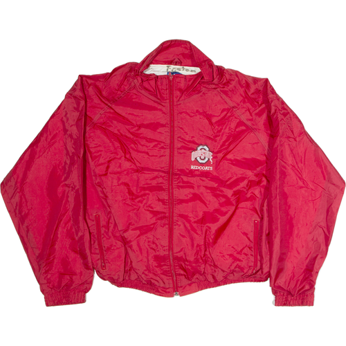 HOLLOWAY Ohio State Redcoats Mens Track Jacket Red USA