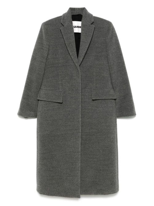 Jil Sander Pre-Owned virgin-wool coat - Grey