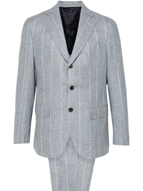 Striped suit - Grey