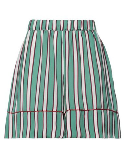 Woman Shorts & Bermuda Shorts Green Size 6 Polyester
