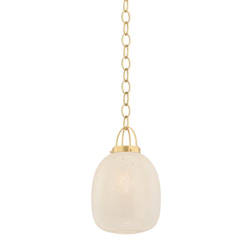 Aged Brass Pendant from the Enosburg Collection