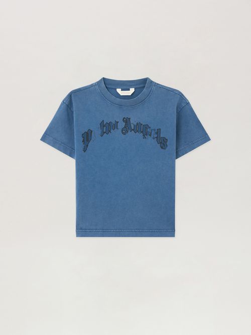 Curved Logo Faded T
