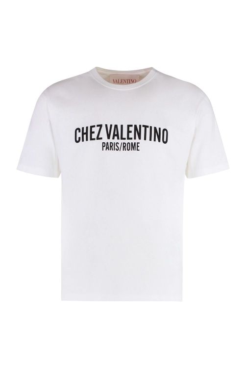 VALENTINO Cotton Crew-Neck T-Shirt
