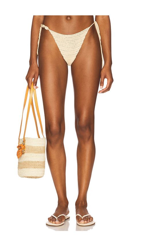 LIONESS x REVOLVE Samba Bikini Bottom in Beige. -  XS also in L