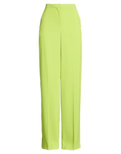 Woman Pants Lime green Size 4 Polyester, Elastane