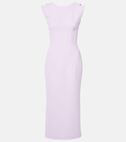 Singular open-back cocktail dress