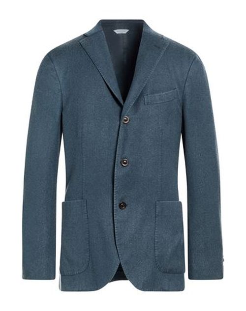 Man Blazer Deep teal Size 42 Virgin Wool
