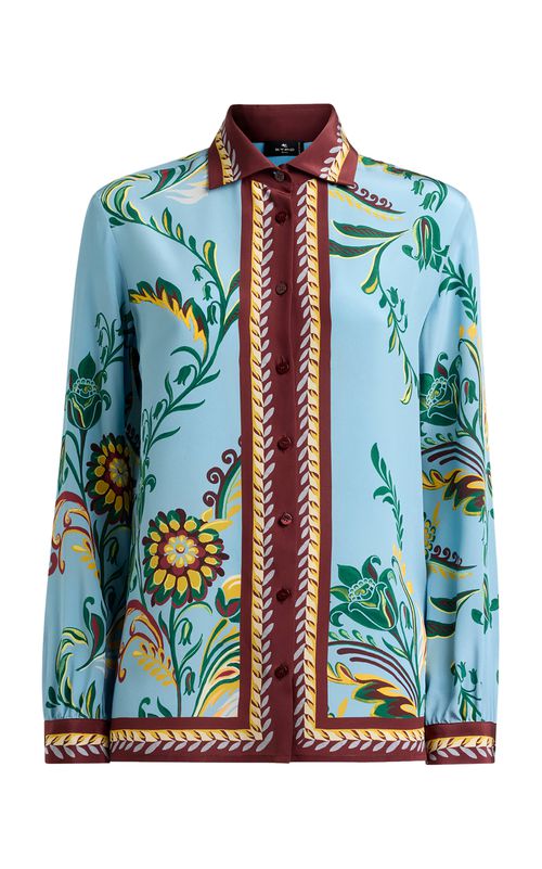 Printed Silk Shirt