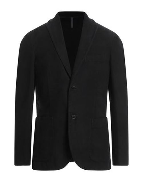 Montedoro Man Blazer Black Size 36 Cotton