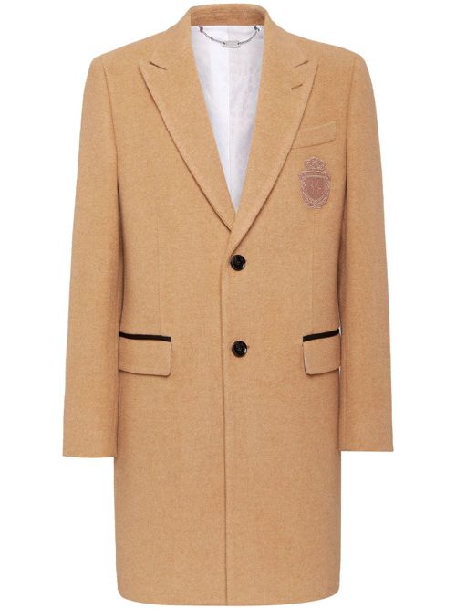 Single-breasted blazer - Neutrals