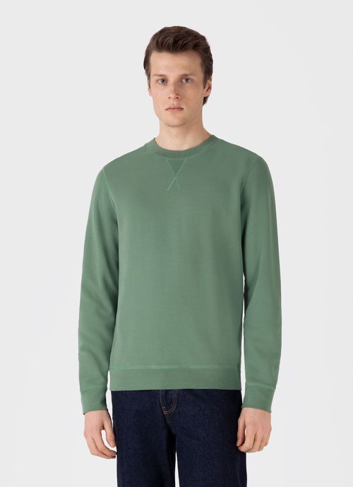Men's Loopback Sweatshirt in Thyme L