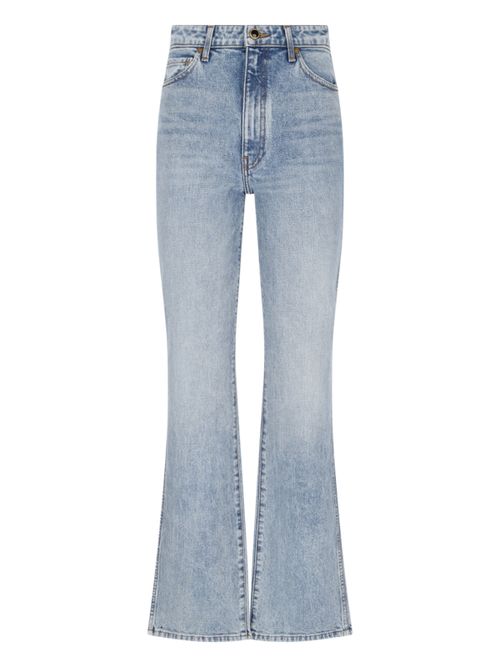 Women's Denim Jeans with Stretch Waistband