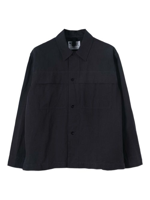Storm-flap shirt - Grey