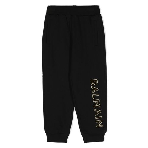 Boys Logo-Embroidered Cotton Track Pants