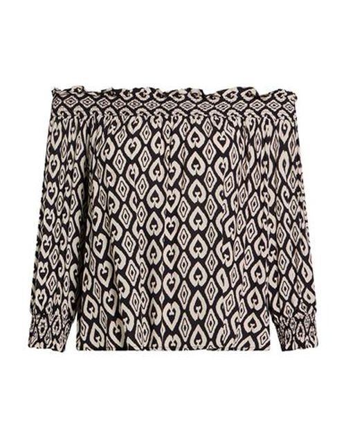 Gaudì Woman Top Cream Size 2 Viscose