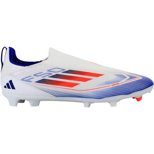 Adidas Kids Unisex F50 League LL FG/MG White Football Boots - Kid