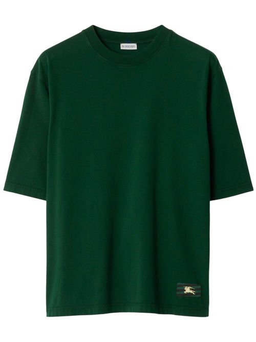 EKD logo-patch jersey T-shirt - Green