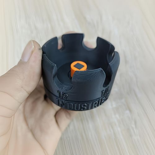 TEMU Quick-release Hex Shank Nut Drill Bit Attachment, Suitable For 1/4", 3/ 8" And 1 ／ 2 "threaded Rods, Pipe Rack & Support System Nuts Remova