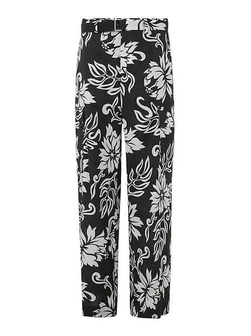 Floral print pants