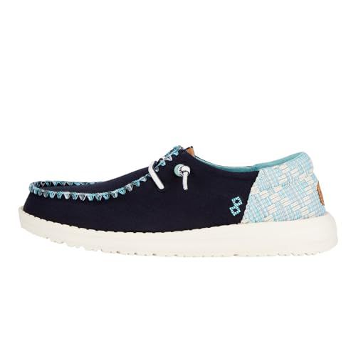Hey Dude Women's Wendy Funk Jacquard Blue