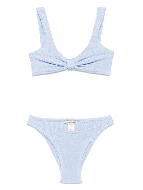 Seersucker bikini - Blue