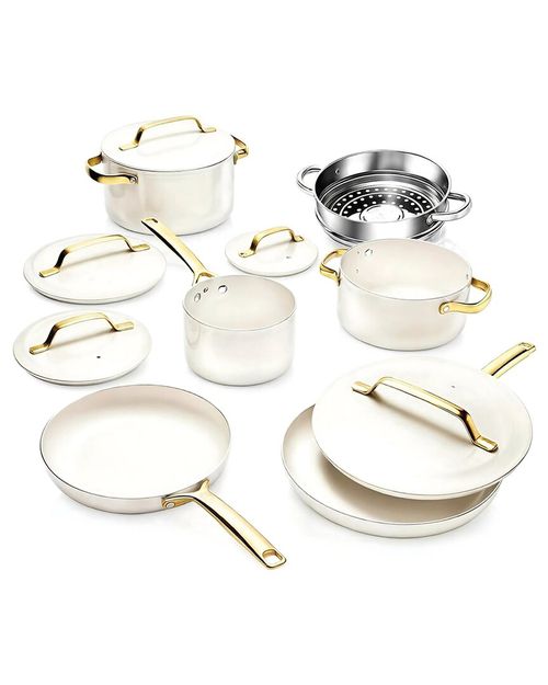 Gotham Steel Modern 11pc Ceramic Nonstick Cookware Set