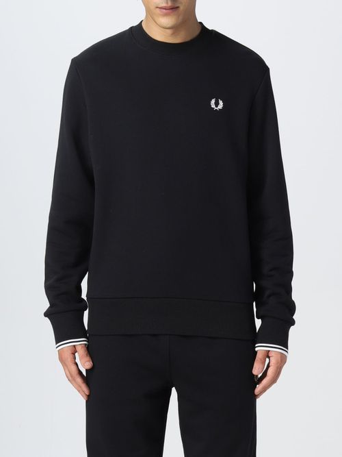 Sweatshirt Men color Black