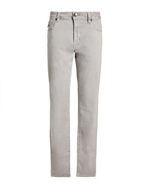 Man Jeans Light grey Size 31 Cotton, Polyester, Elastane
