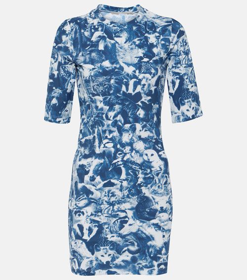 Printed minidress