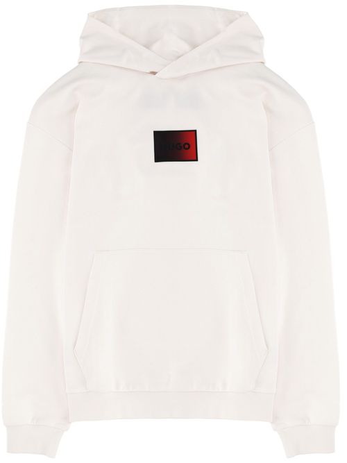 Sweatshirt with logo patch