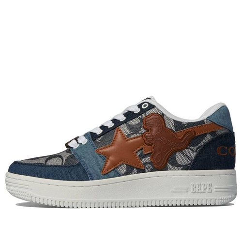 X Coach Bape sta M2 Low 'Denim'