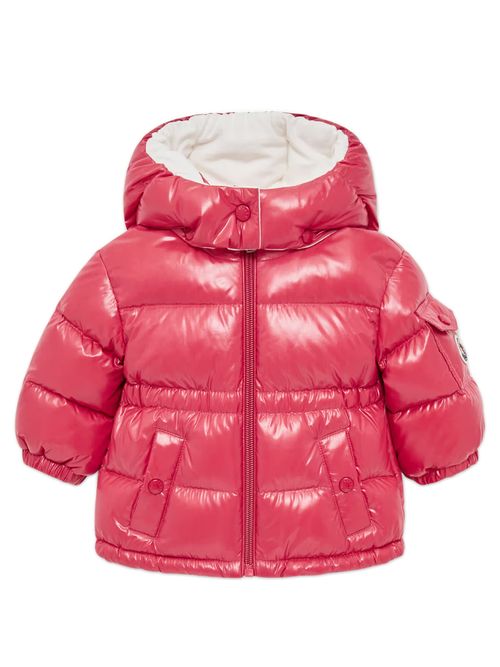 Mini Kids Down Jacket with Detachable Hood