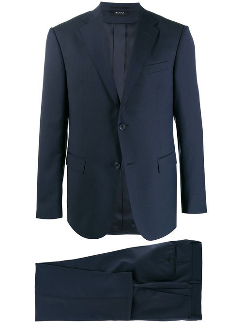 Blue Two-piece suit