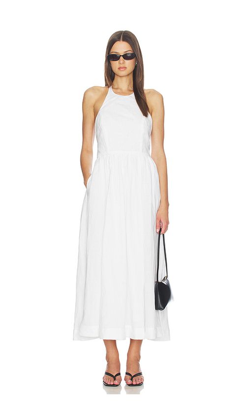 AEXAE x REVOLVE Linen Doll Maxi Dress in White. XS. Also in XXS, S, M