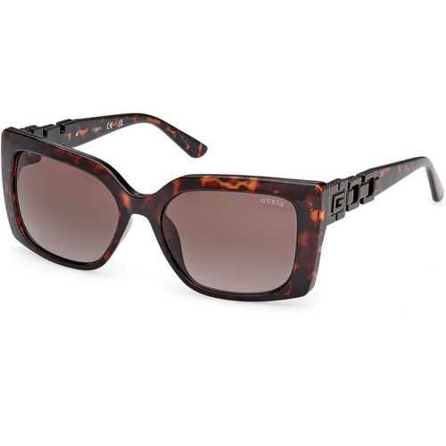 Guess Mujer Guess GU00265-H 52F Gafas de sol Inyectado la Habana Marrón Cuadrada Norma