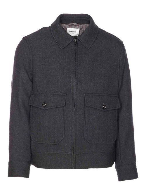 Grey Zip Jacket