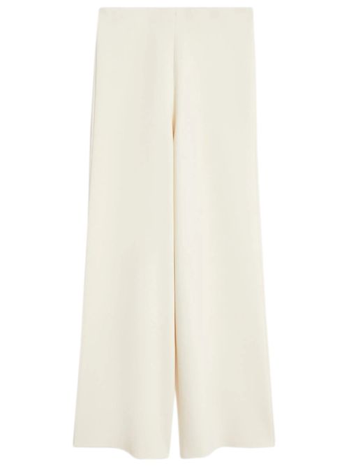 Straight-Cut Trouser with Logo Elasticated Waist and Back Waist Darts