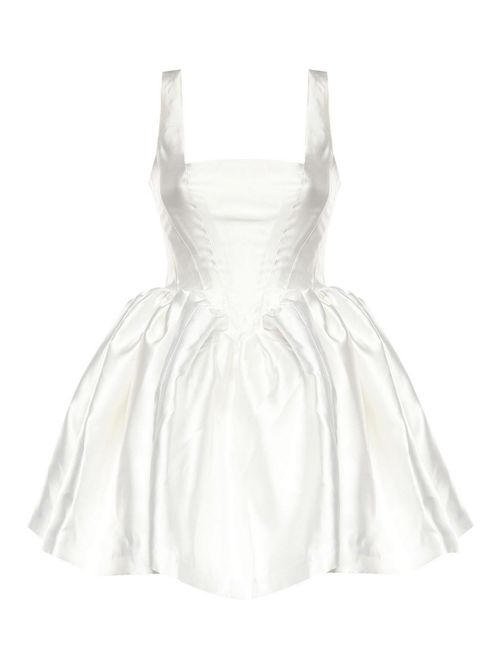 Catherine Satin Mini Dress
