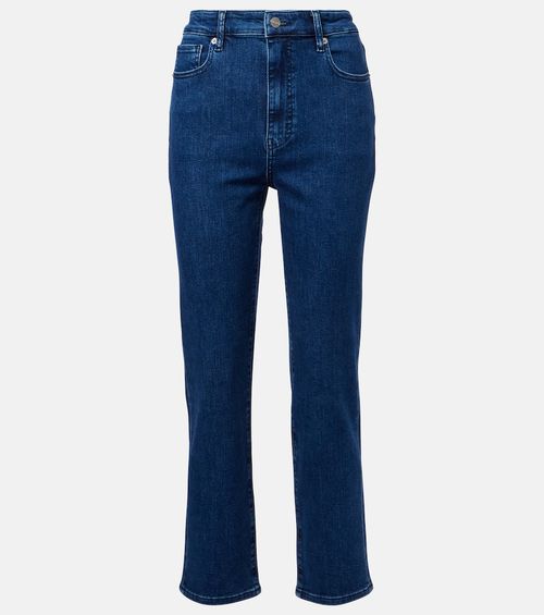 Icon mid-rise flared jeans