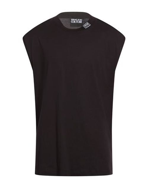 Man Tank top Black Size L Cotton
