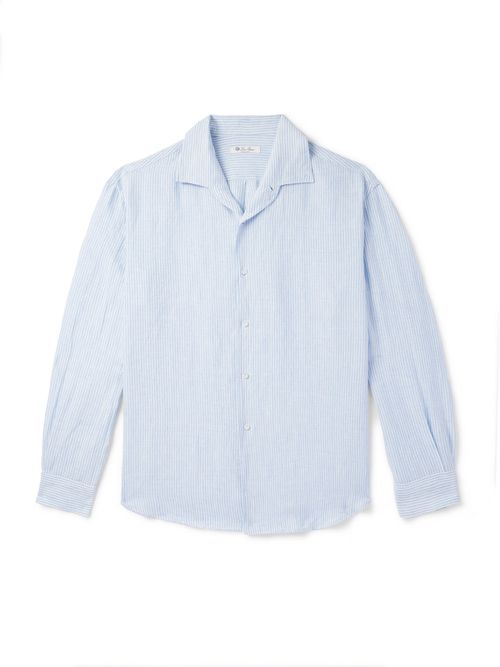 Raffaele Striped Linen Shirt