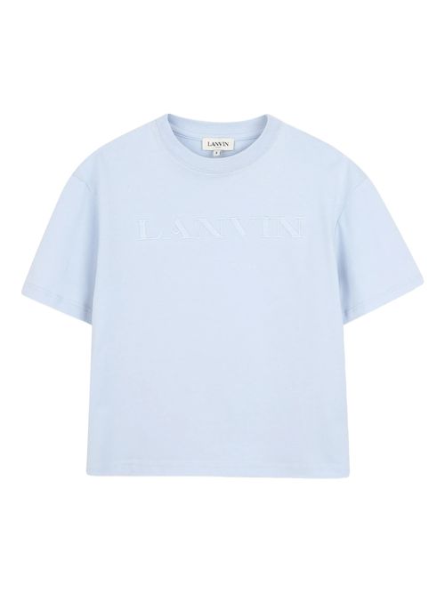 Cotton Graphic Logo Mini Neck T-Shirt for Boys