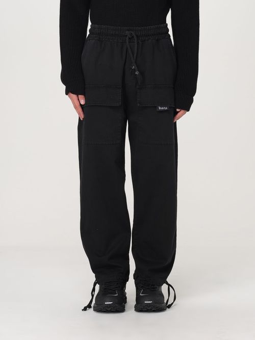 Pants Men color Black
