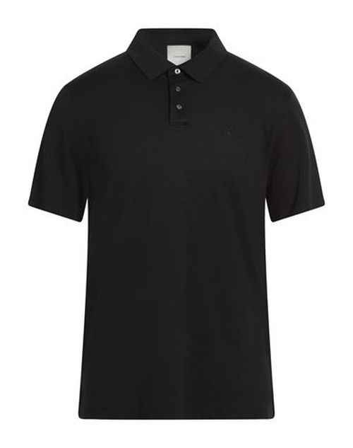 Man Polo shirt Black Size S Cotton