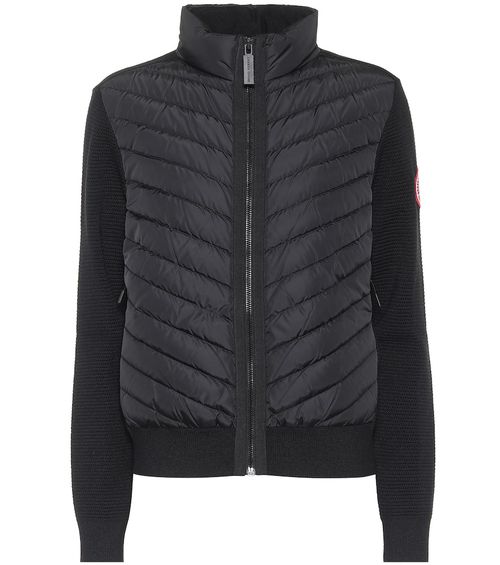 HyBridge down and wool jacket