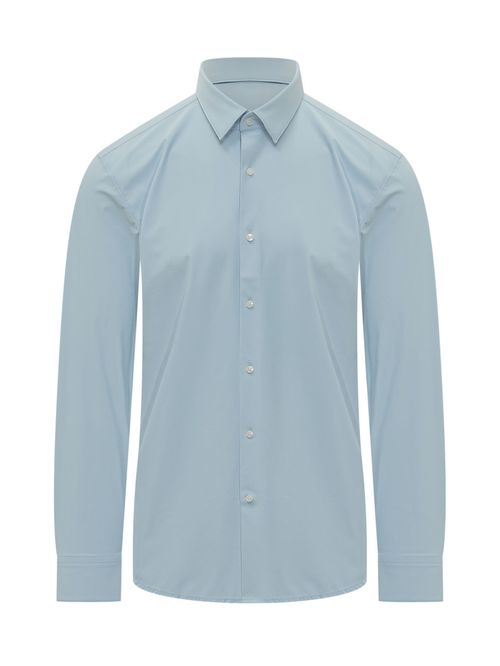 Light Blue Regular Solid Shirt
