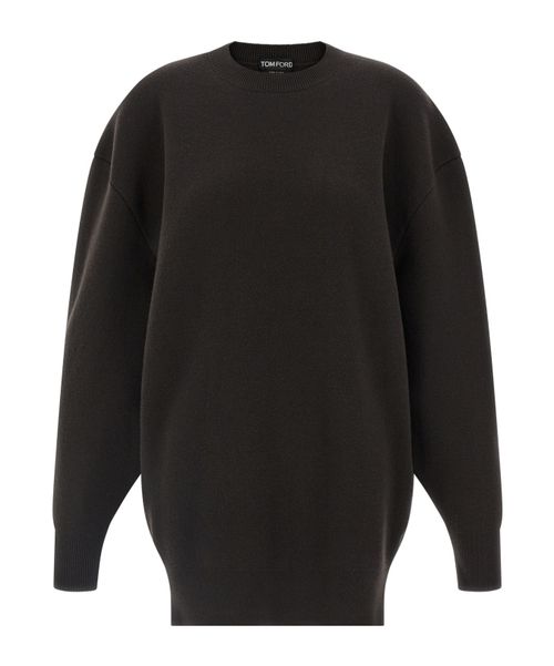 Sculptural Sweatshirt Mini Dress