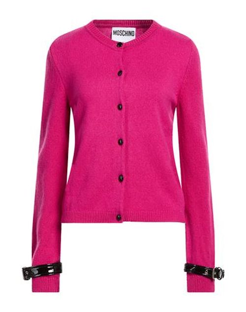 Woman Cardigan Fuchsia Size 8 Cashmere, Wool